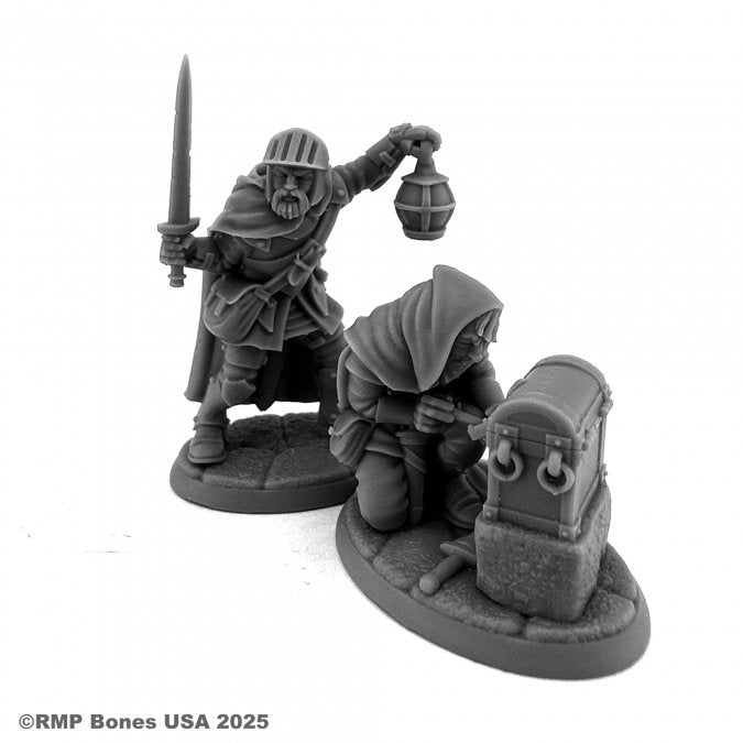 Reaper Miniatures: Teamwork - Rouge and Fighter