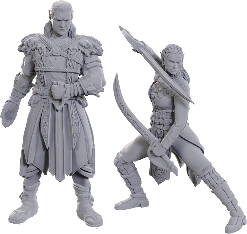 D&D: Nolzur's Marvelous Miniatures - Special Edition Baldur's Gate 3 - Jaheira & Halsin