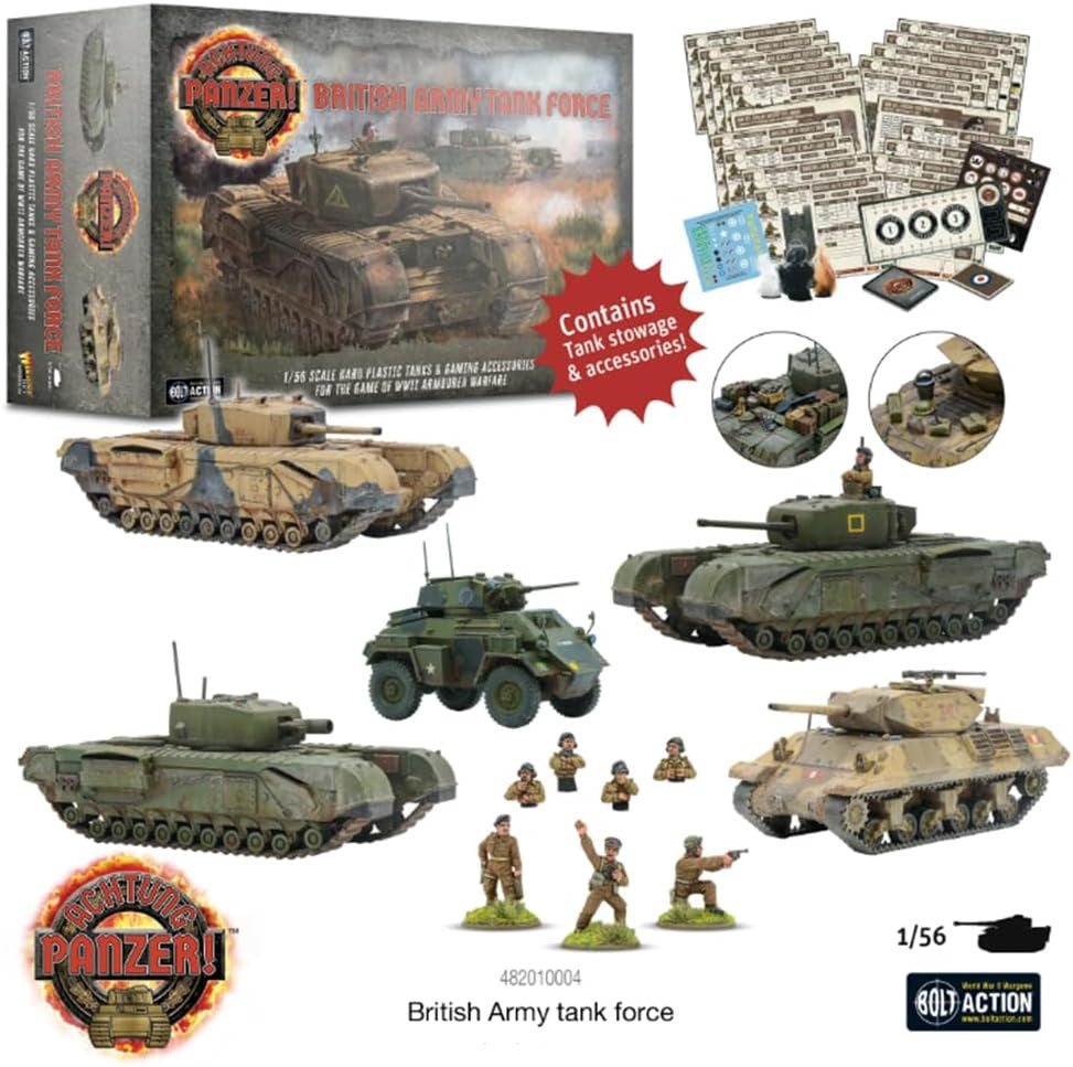 Achtung Panzer!: British Army Tank Force