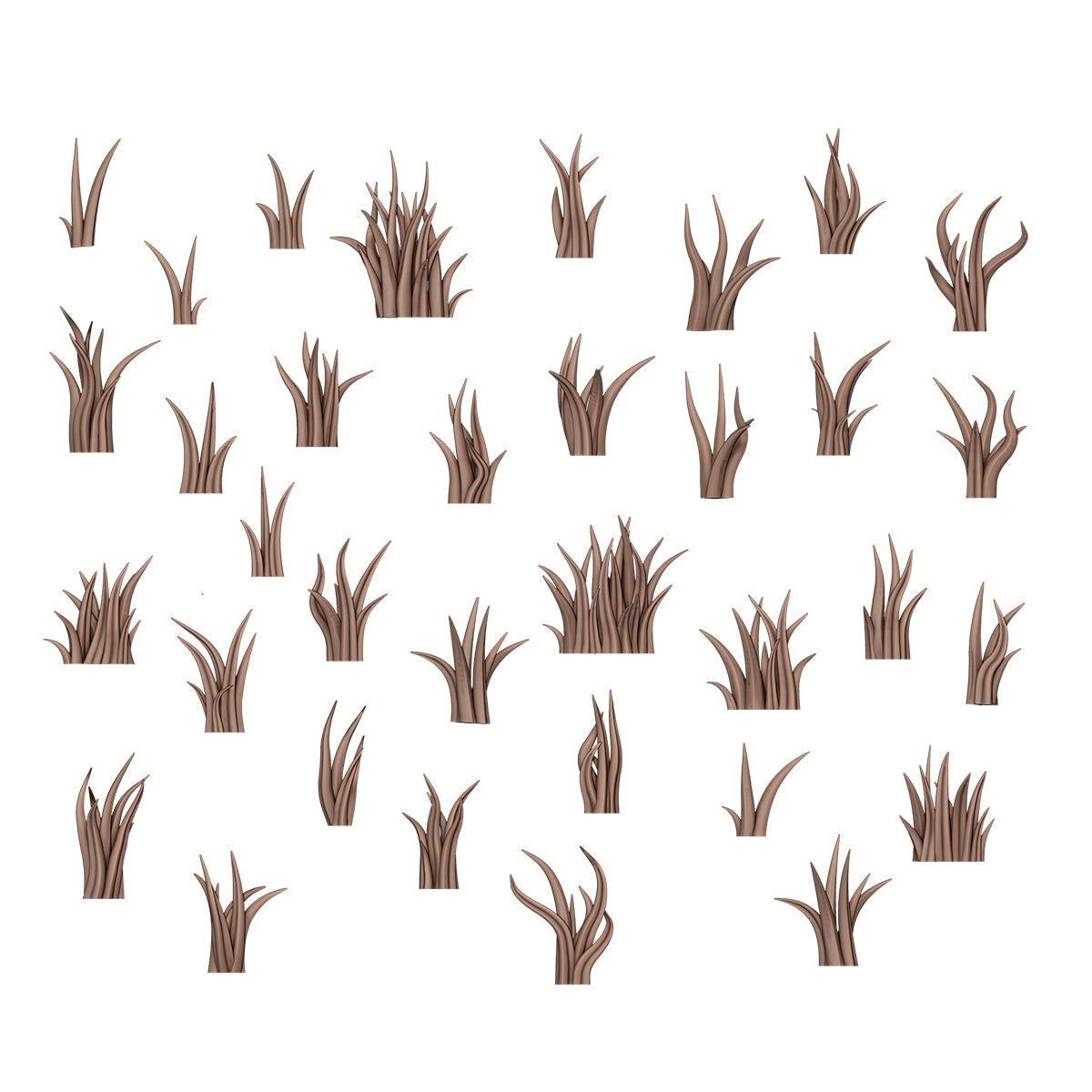 AK Interactive Basing Bits: Tall Grass (35 Pieces)