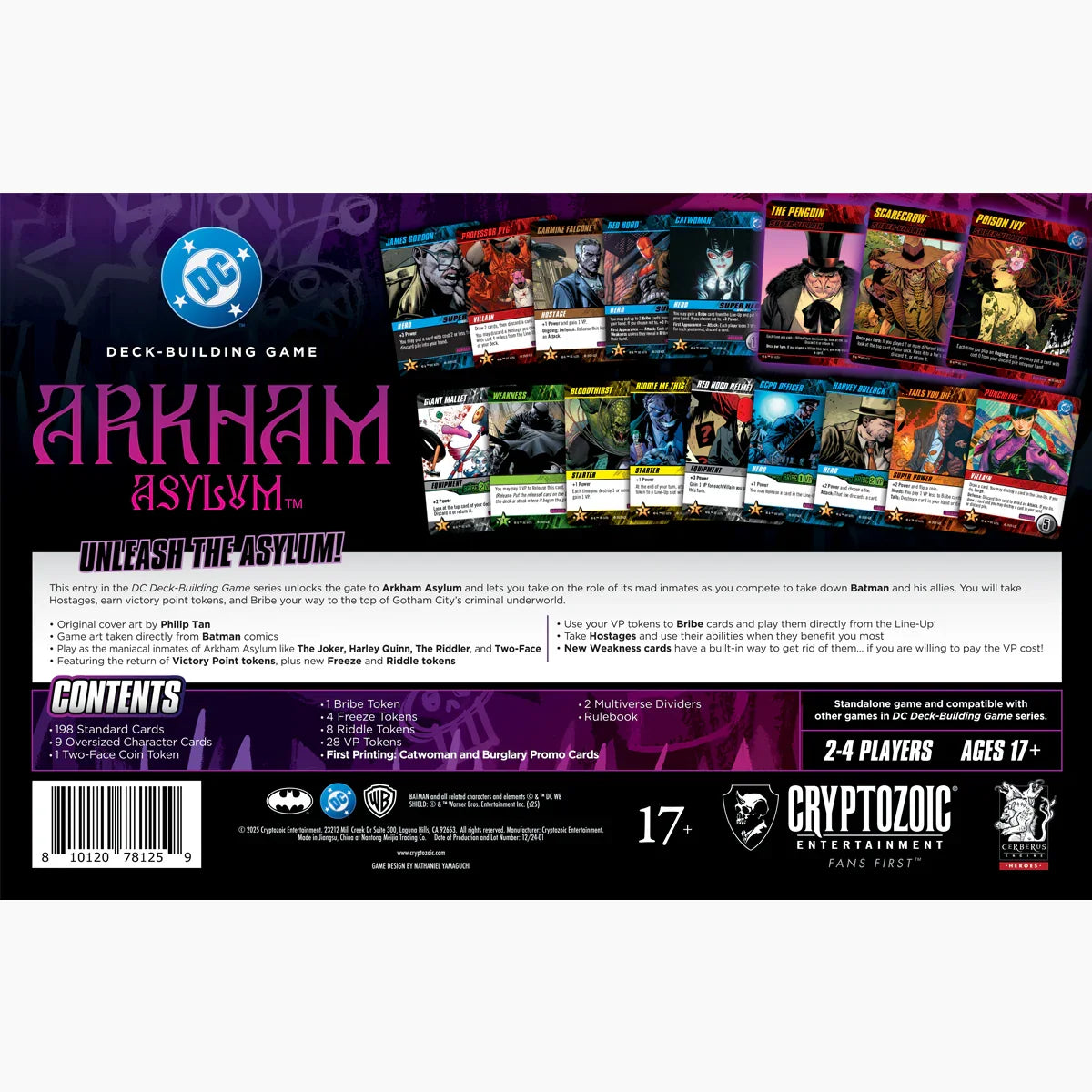 DC Deck-Building Game: Arkham Asylum