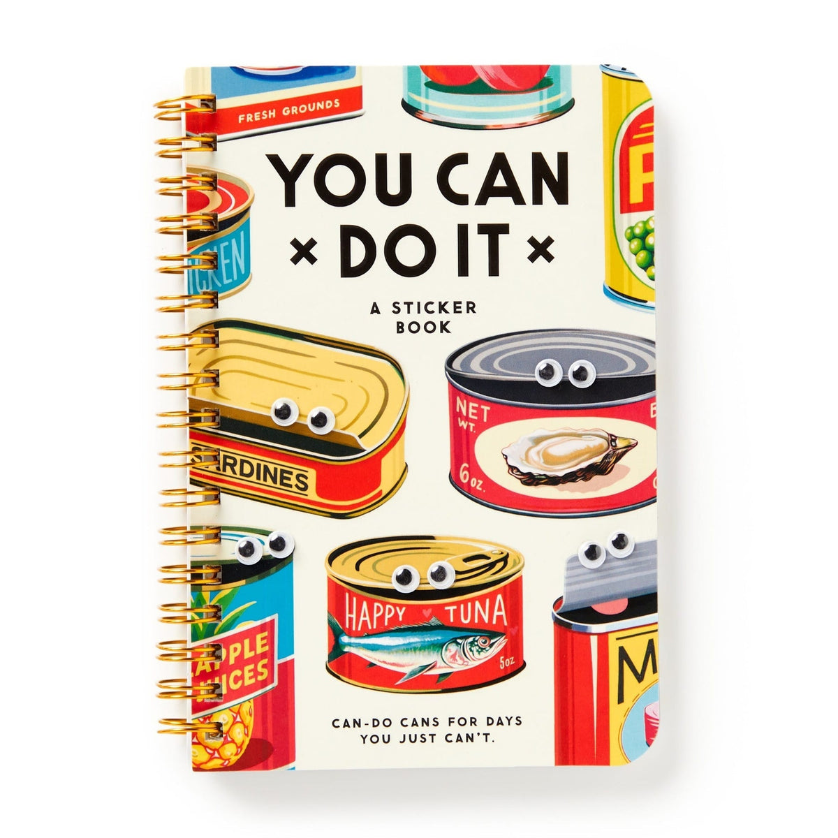 Brass Monkey: You Can Do It Googly Sticker Book