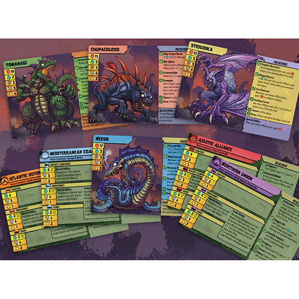 Monsters Menace The World