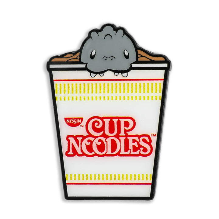 Nissin® Cup Noodles® x Godzilla Enamel Pin 1.5" - Cup 'Zilla