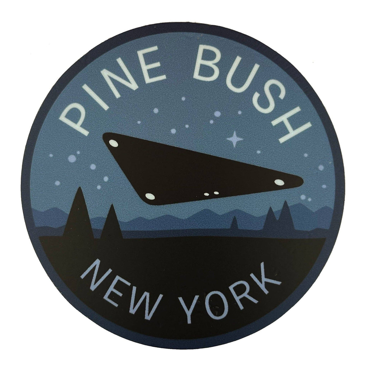 Pine Bush, New York Travel Sticker