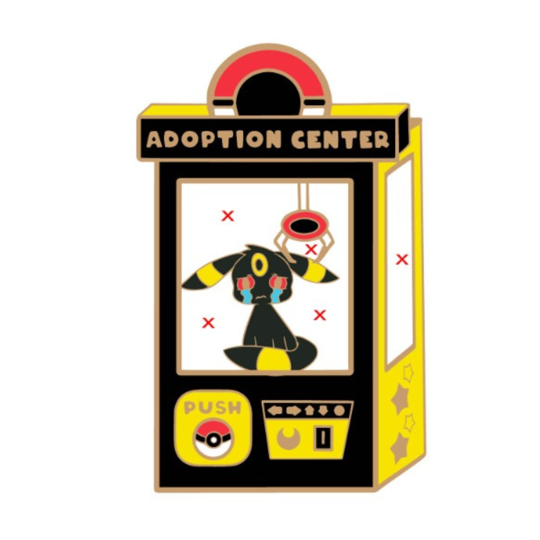 Pokemon: Umbreon Adoption Center Enamel Pin