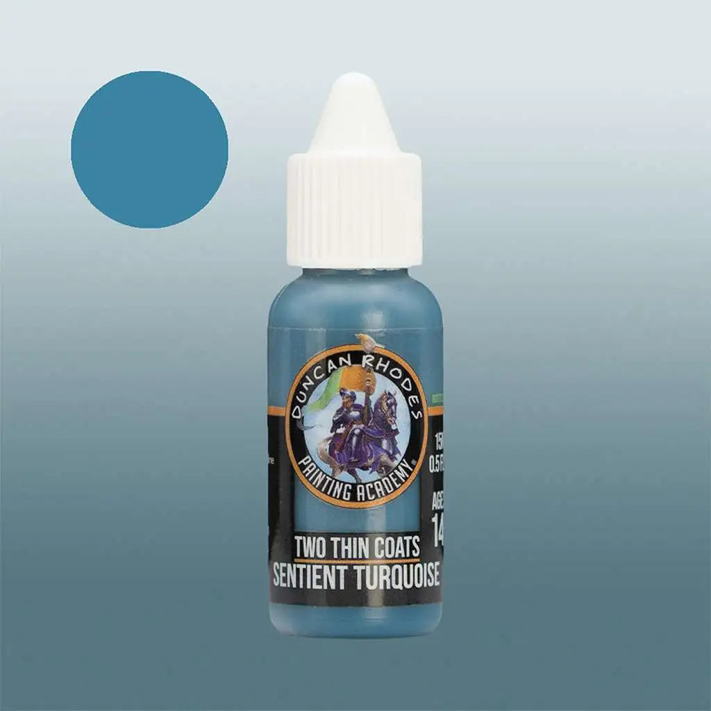 Two Thin Coats Shadow: Sentient Turquoise