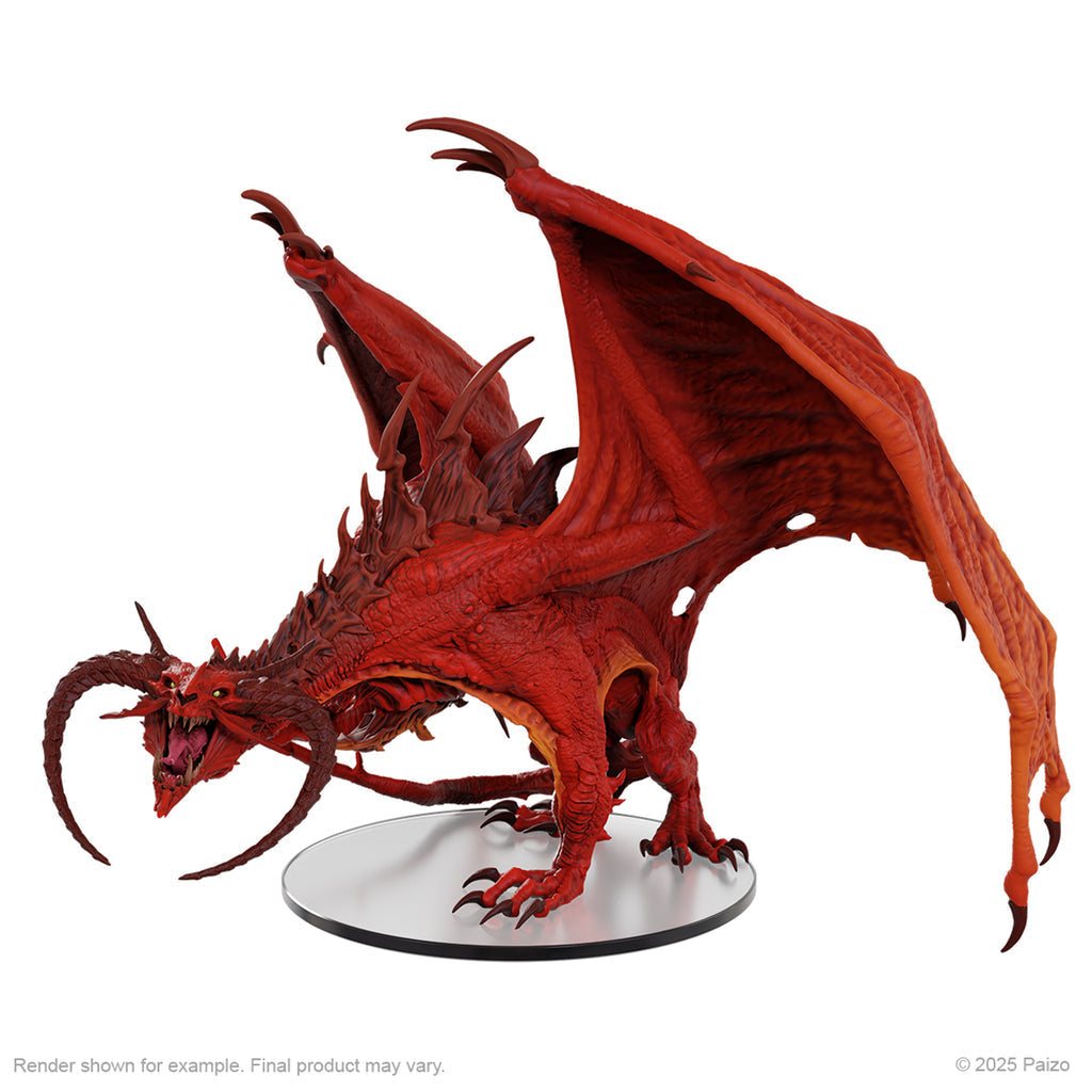 Pathfinder: Battles Deep Cuts - Diabolic Dragon Boxed Miniature - Pre-painted