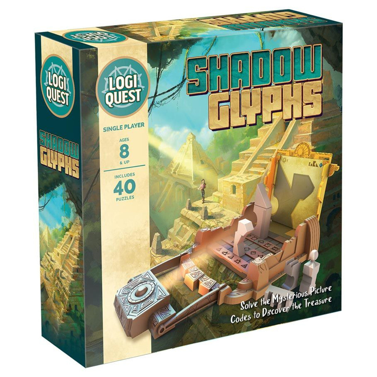 LogiQuest Shadow Glyphs Logic Puzzle