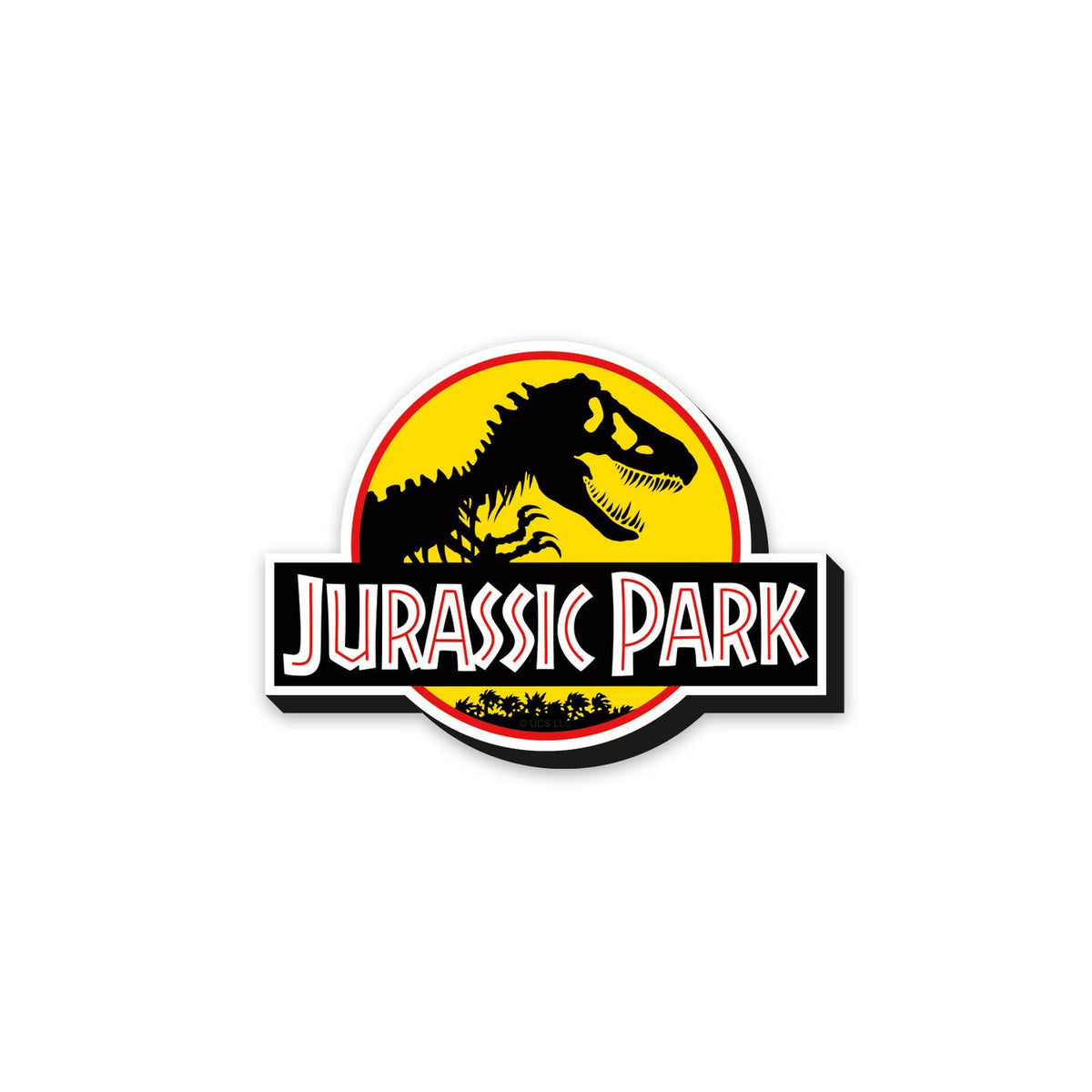 Aquarius: Funky Chunky Magnet - Jurassic Park - Logo