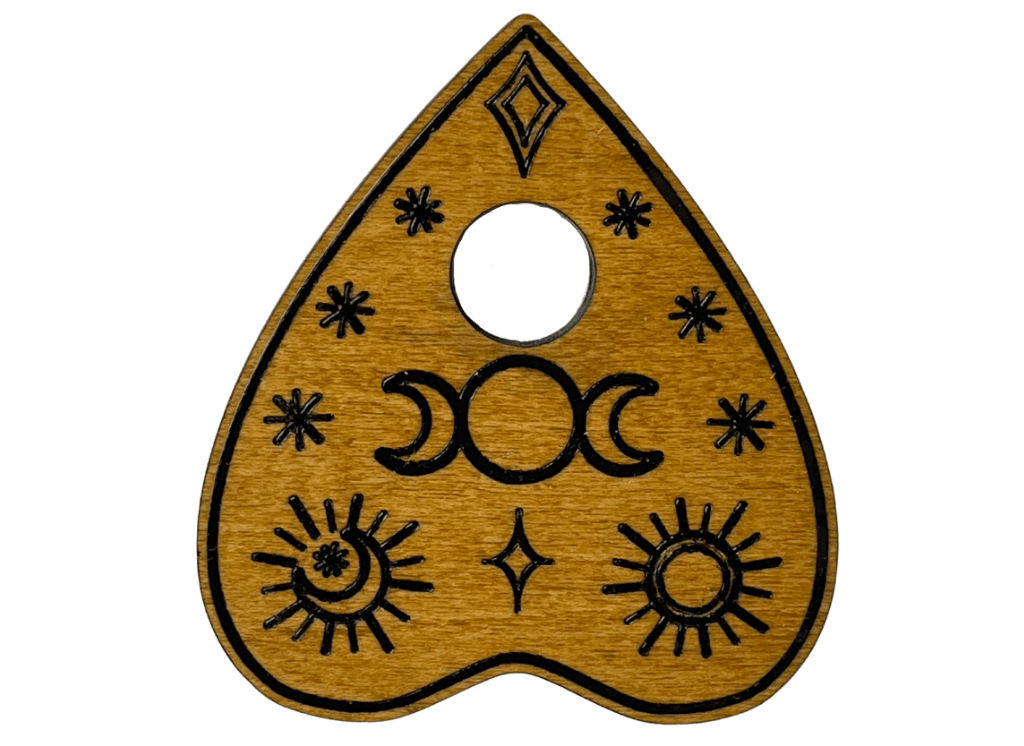 Small Solar Moon Spirit Board - Black