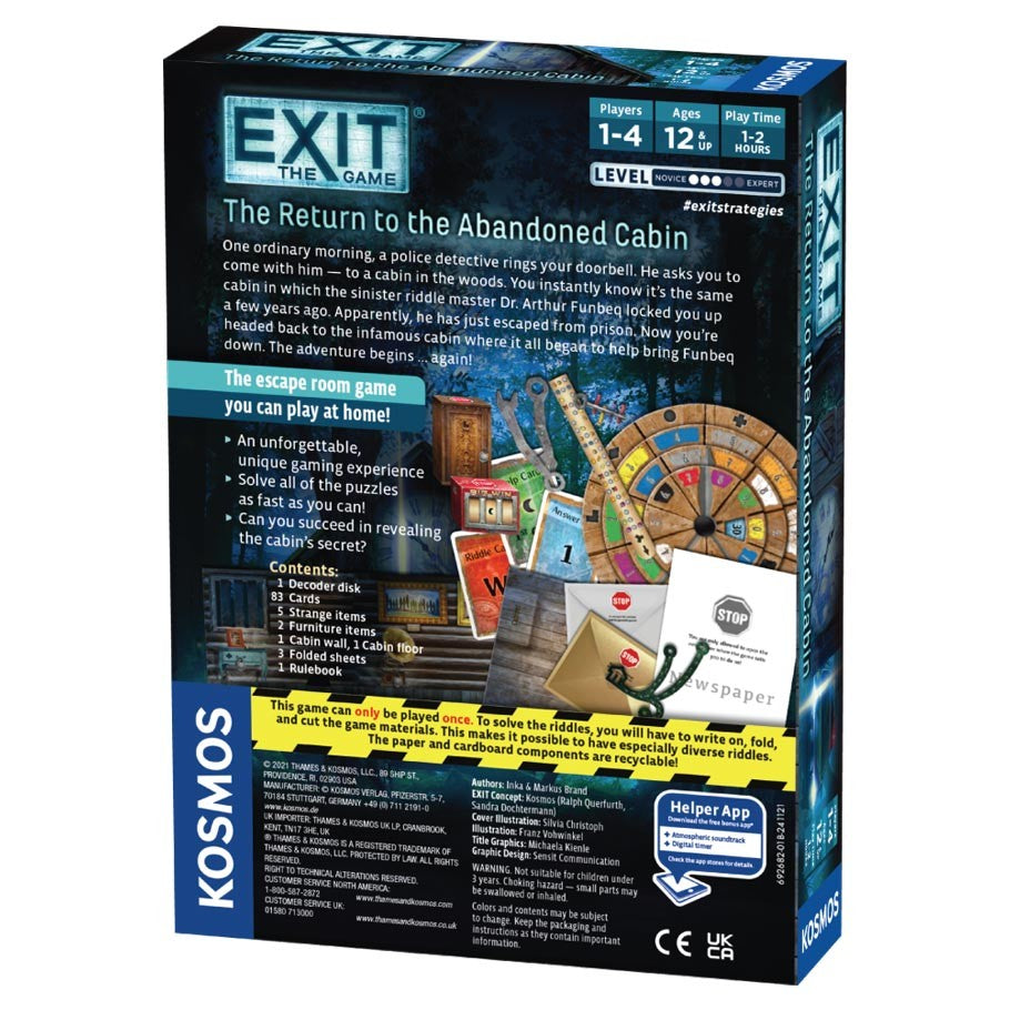 EXIT: The Return to the Abandoned Cabin