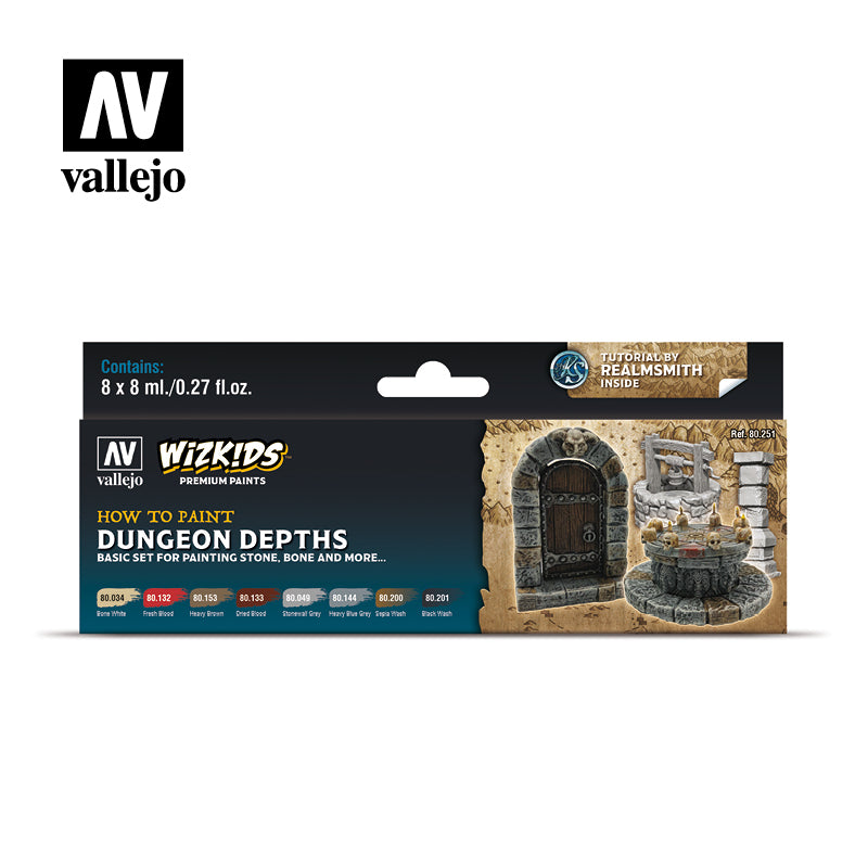 Wizkids Premium Paint Set: Dungeon Depths