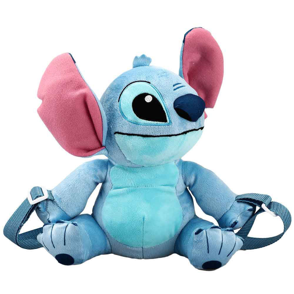 Disney Stitch Stuffed Plush Cross Body Backpack