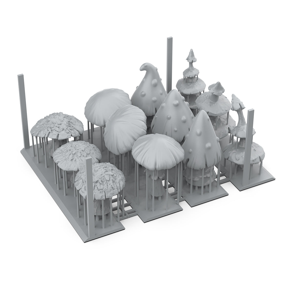 AK Interactive Basing Bits: Gigant Mushrooms (12 Pieces)