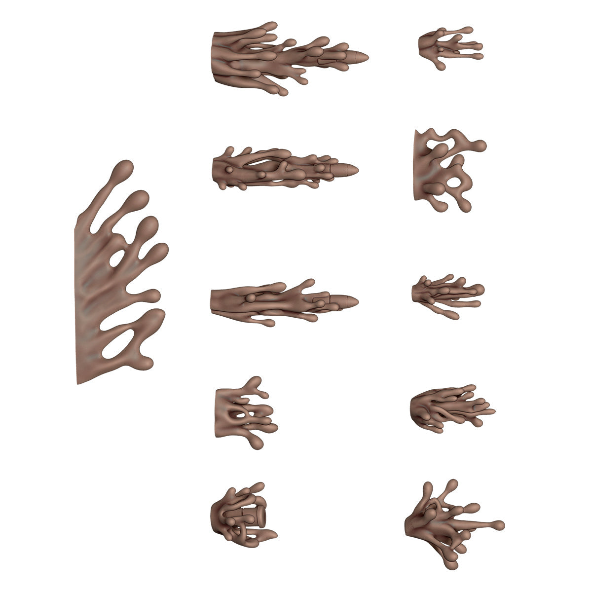 AK Interactive Basing Bits: Blood FX (54 Pieces)