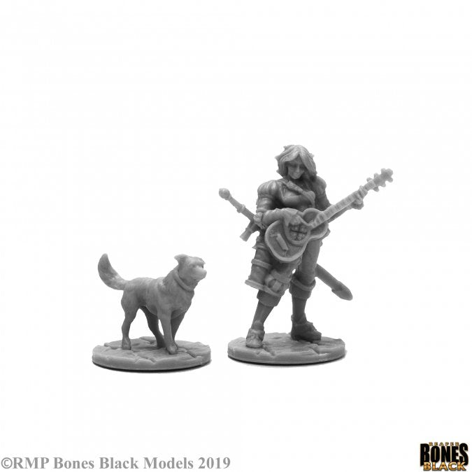 Bones Black: Isobael the Bard and Rufus