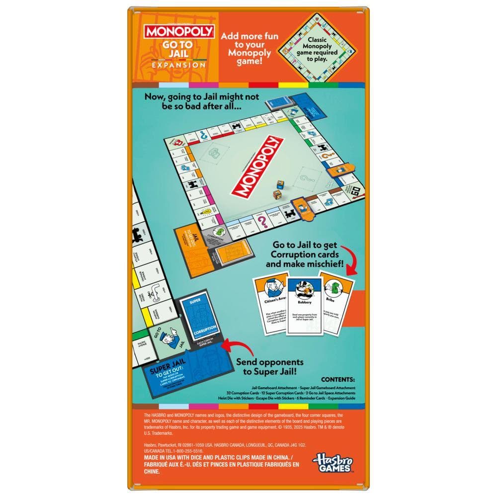 Monopoly Go To Jail Expansion