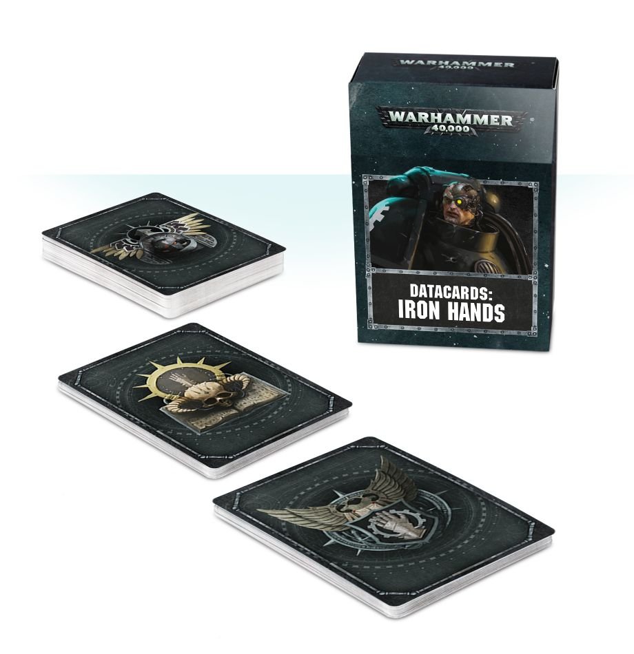 Warhammer 40K: Iron Hands - Datacards