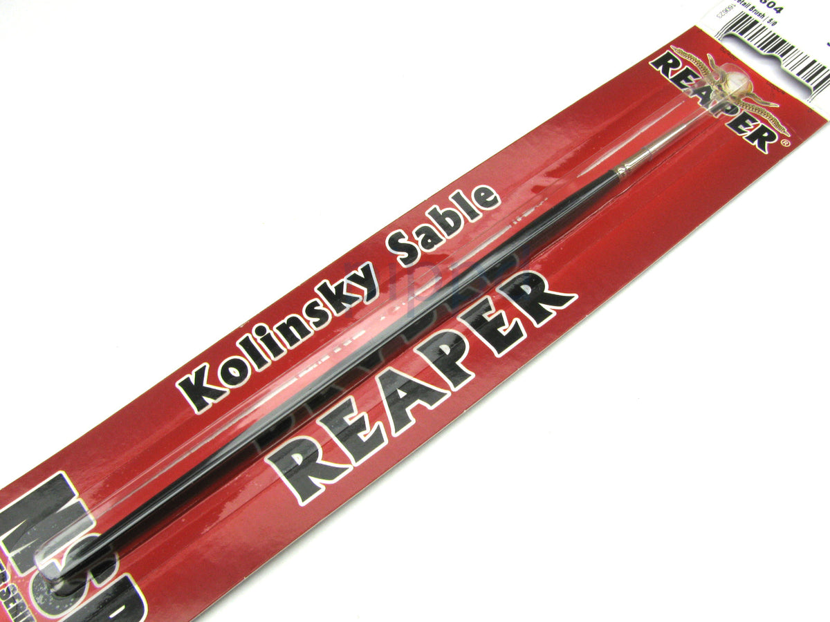 Paint Brush:  Detail Sable Brush (5/0 Round)