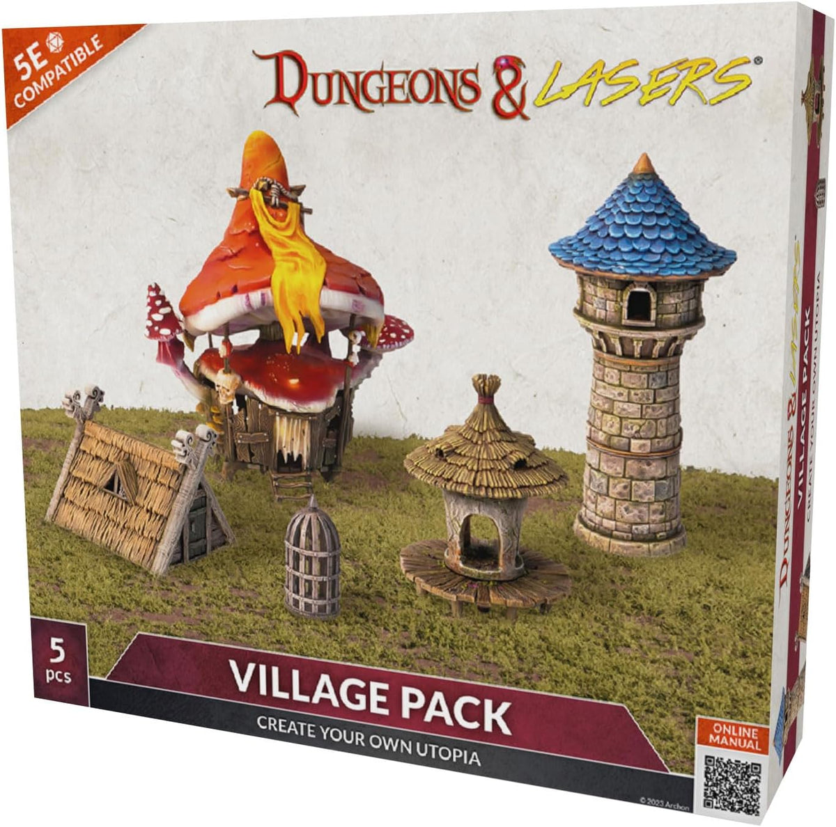 Dungeons & Lasers: Village Pack