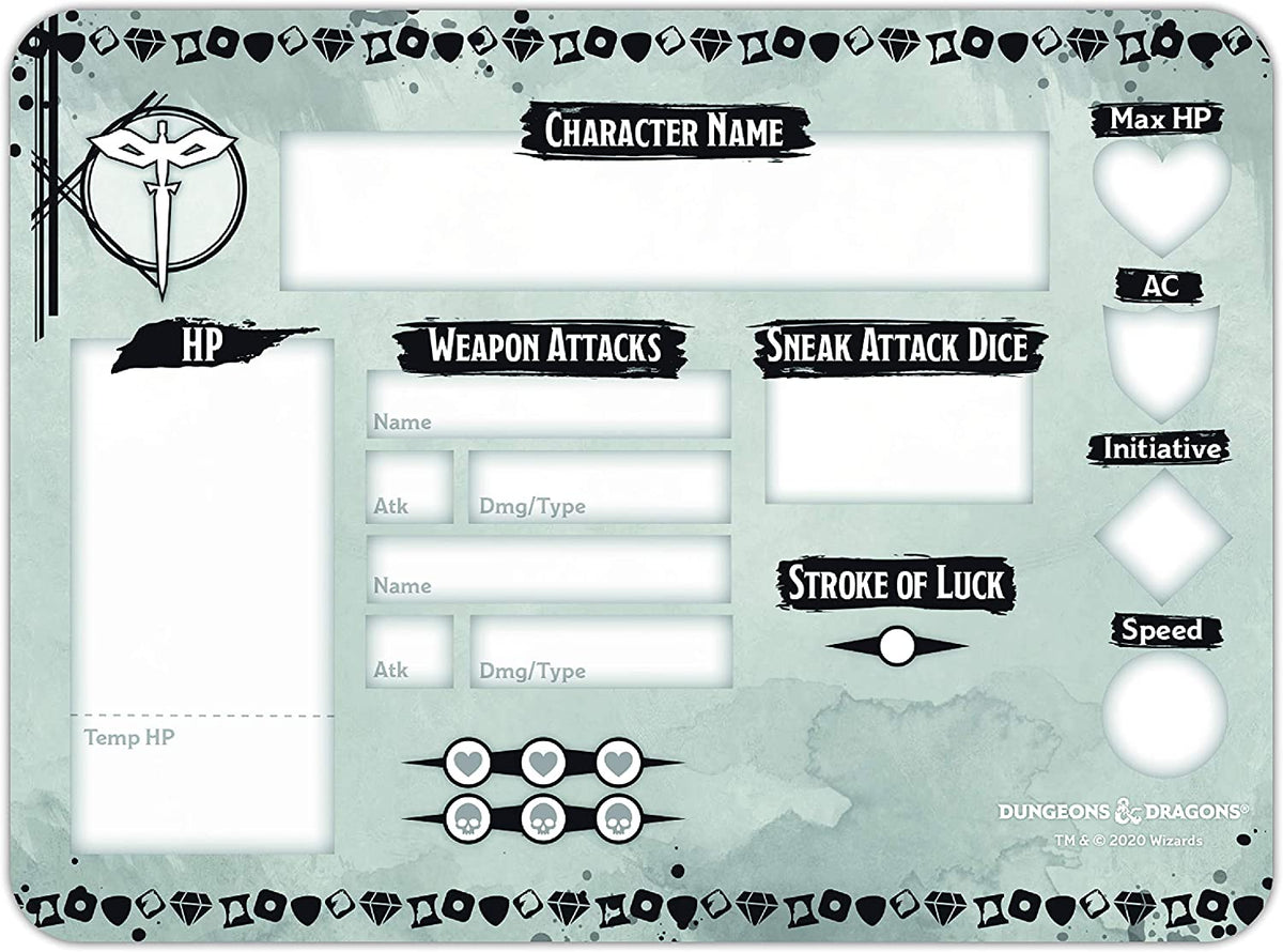 D&D: Rogue Token Set