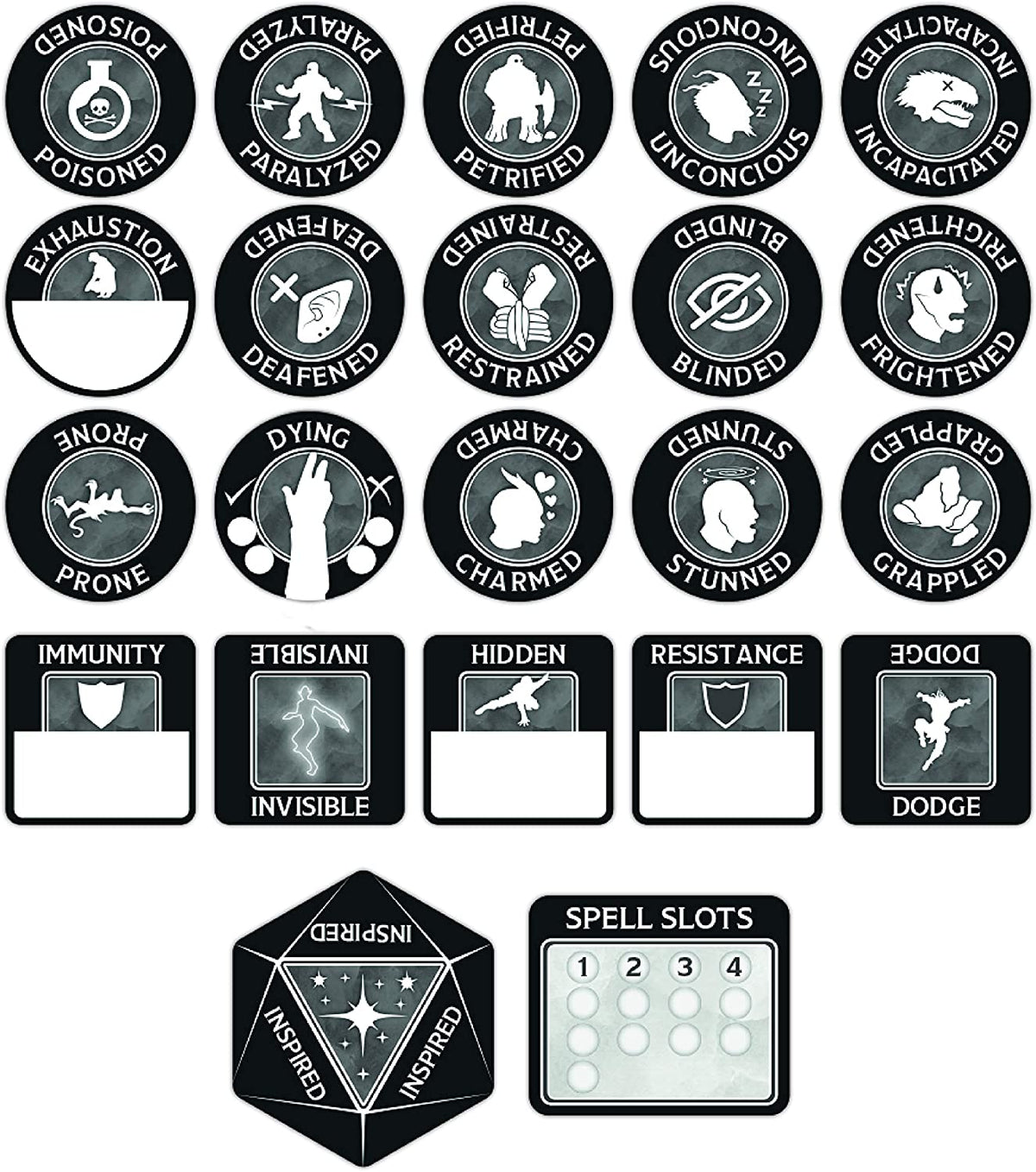 D&D: Rogue Token Set