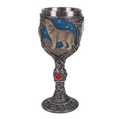 Grey Wolf Goblet