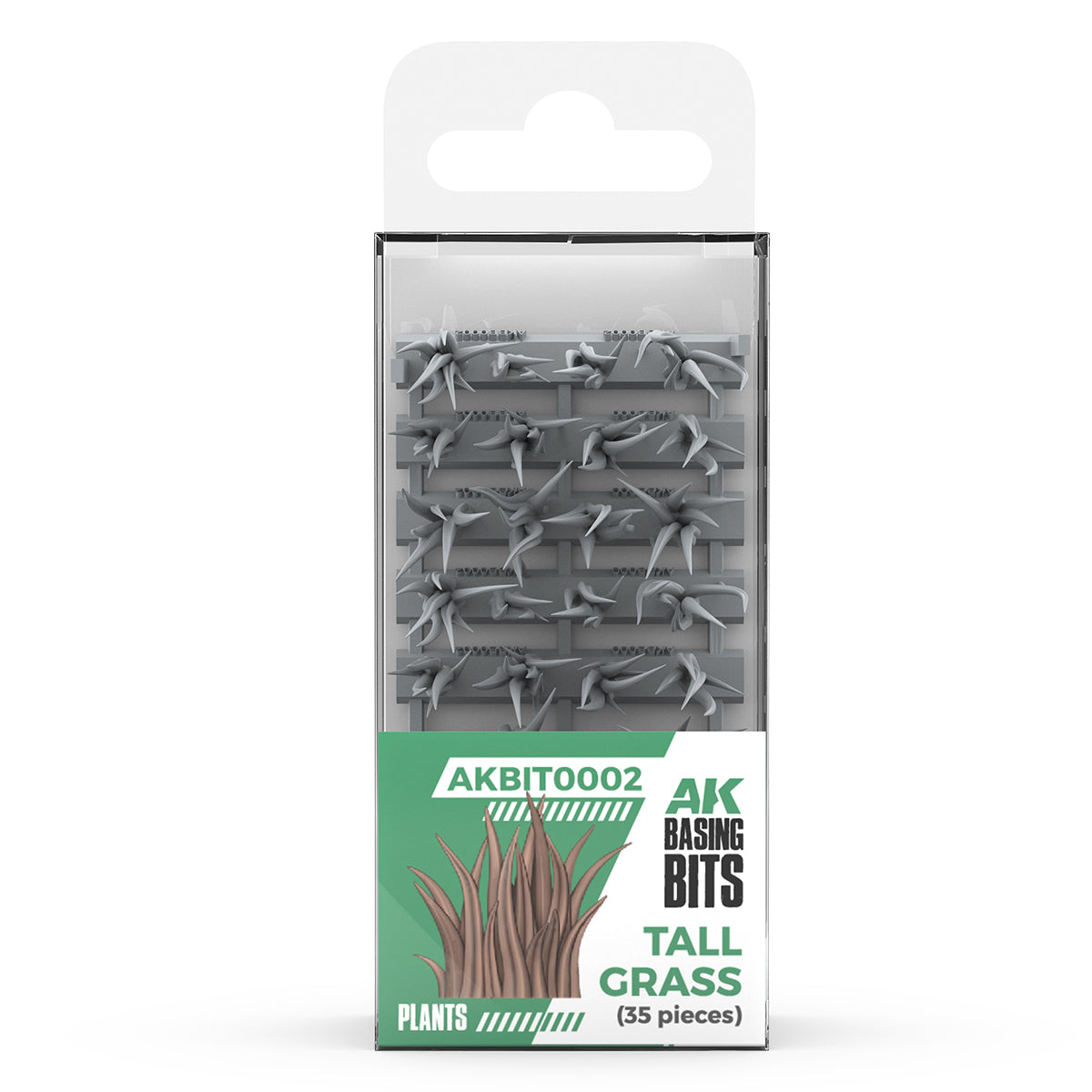 AK Interactive Basing Bits: Tall Grass (35 Pieces)