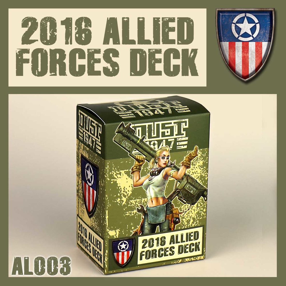 DUST 1947: Allies Forces Deck
