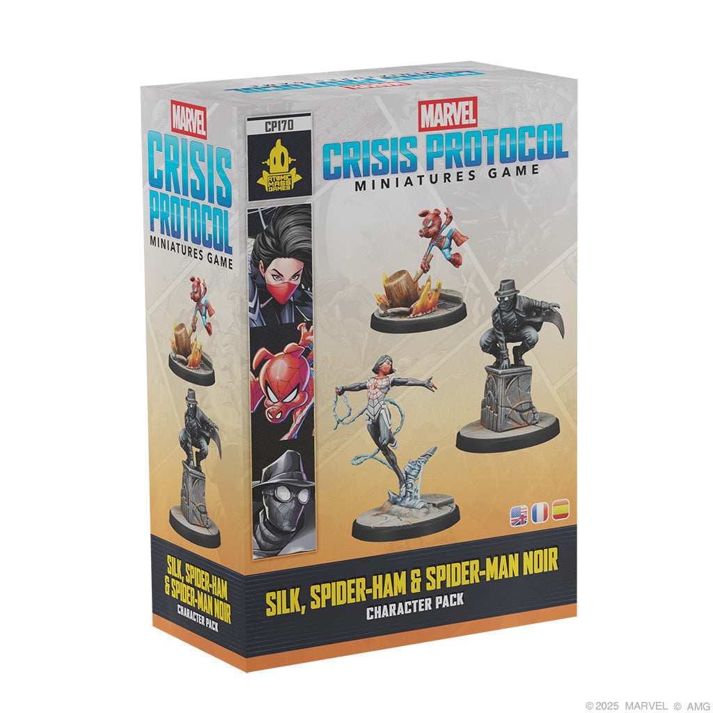 Marvel Crisis Protocol: Silk, Spider-Ham & Spider-Man Noir