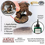 Army Painter Tools: Basing: Brown Battleground