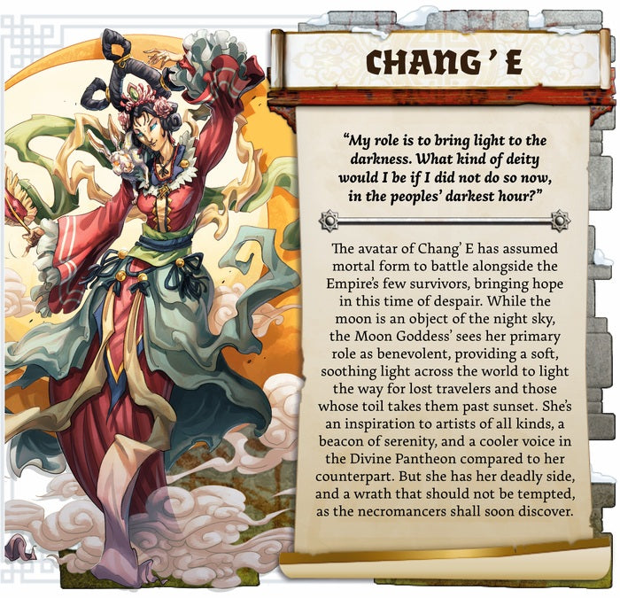 Zombicide: White Death Chang E' and Hou Yi - Kickstarter Exclusive