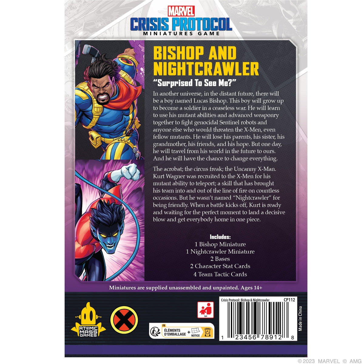 Marvel Crisis Protocol: Bishop & Nightcrawler