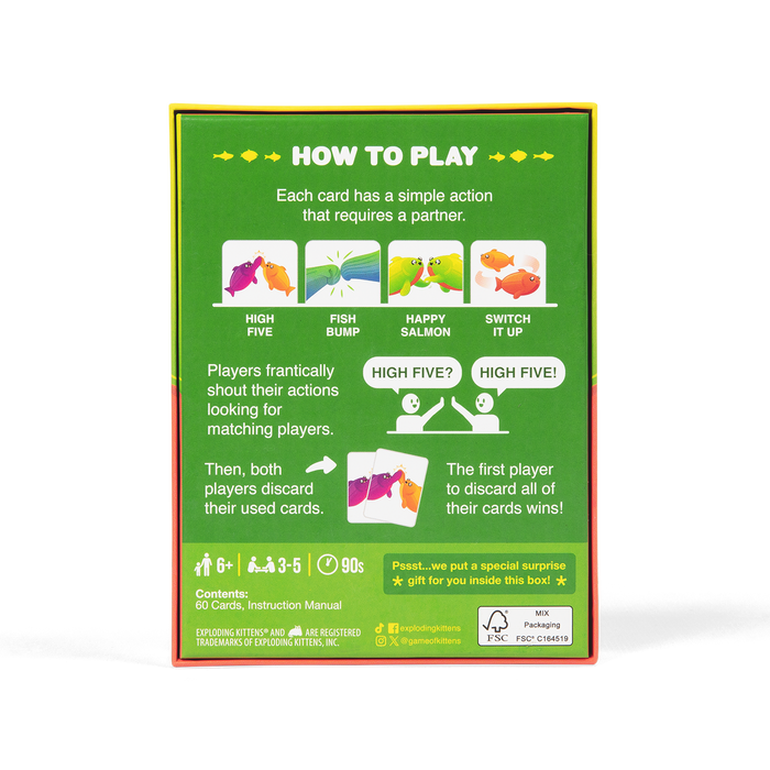 Happy Salmon: Grab & Game Edition