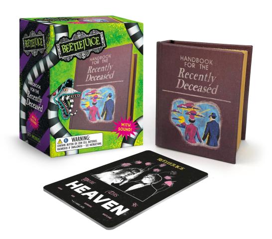 RP Minis: Beetlejuice - Talking Handbook for the Recently Deceased