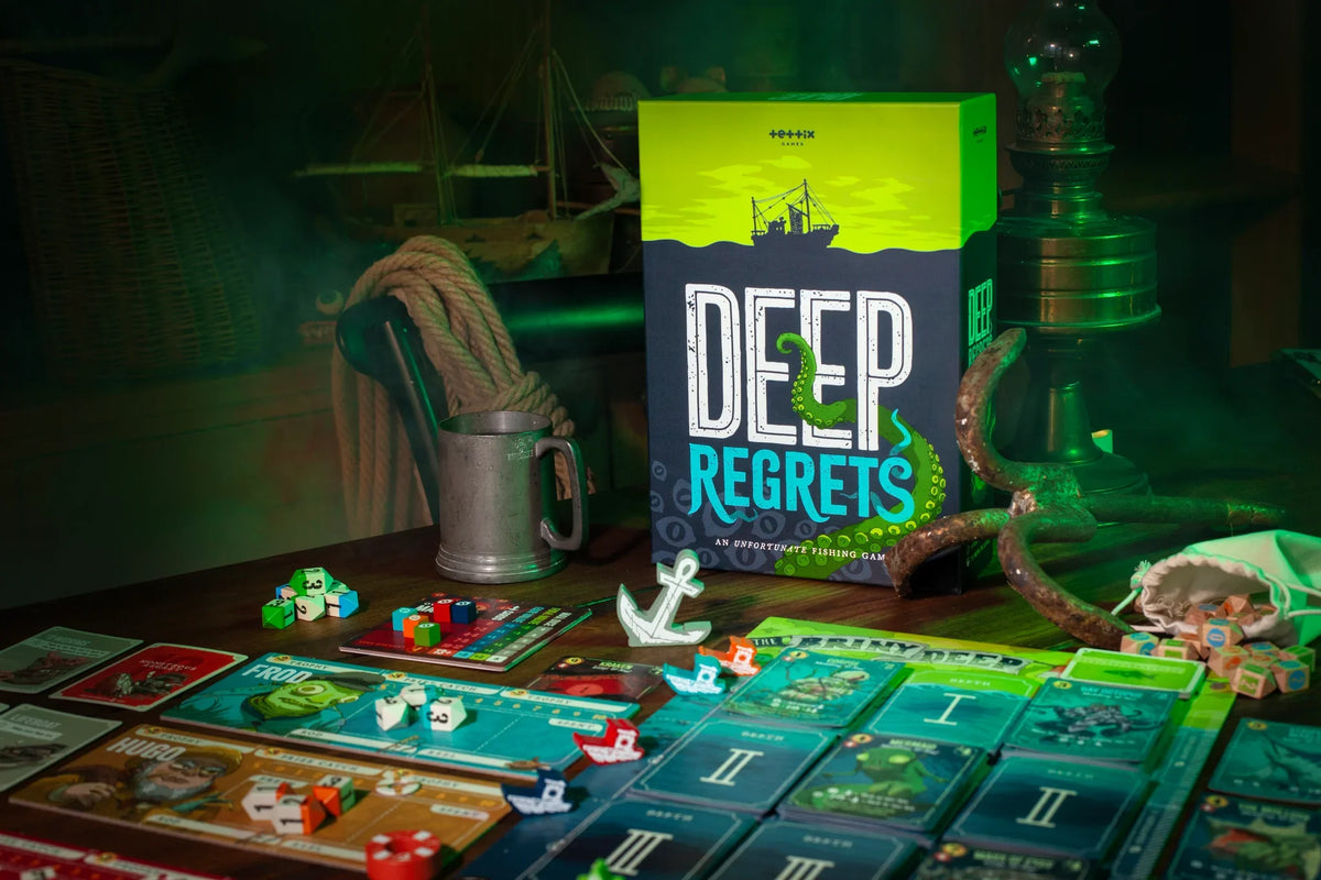 Deep Regrets: An Unfortunate Fishing Game - Kickstarter Edition