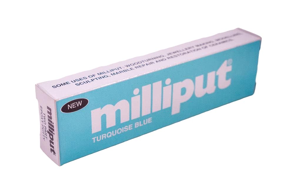 Milliput Epoxy Putty: Turquoise Blue