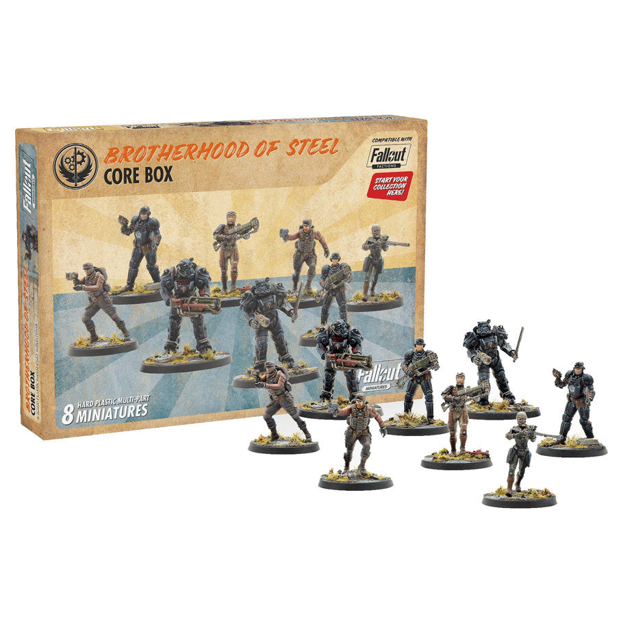 Fallout: Wasteland Warfare - Brotherhood of Steel - Core Box (Plastic)