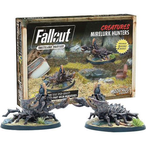 Fallout: Wasteland Warfare - Creatures - Mirelurk Hunters