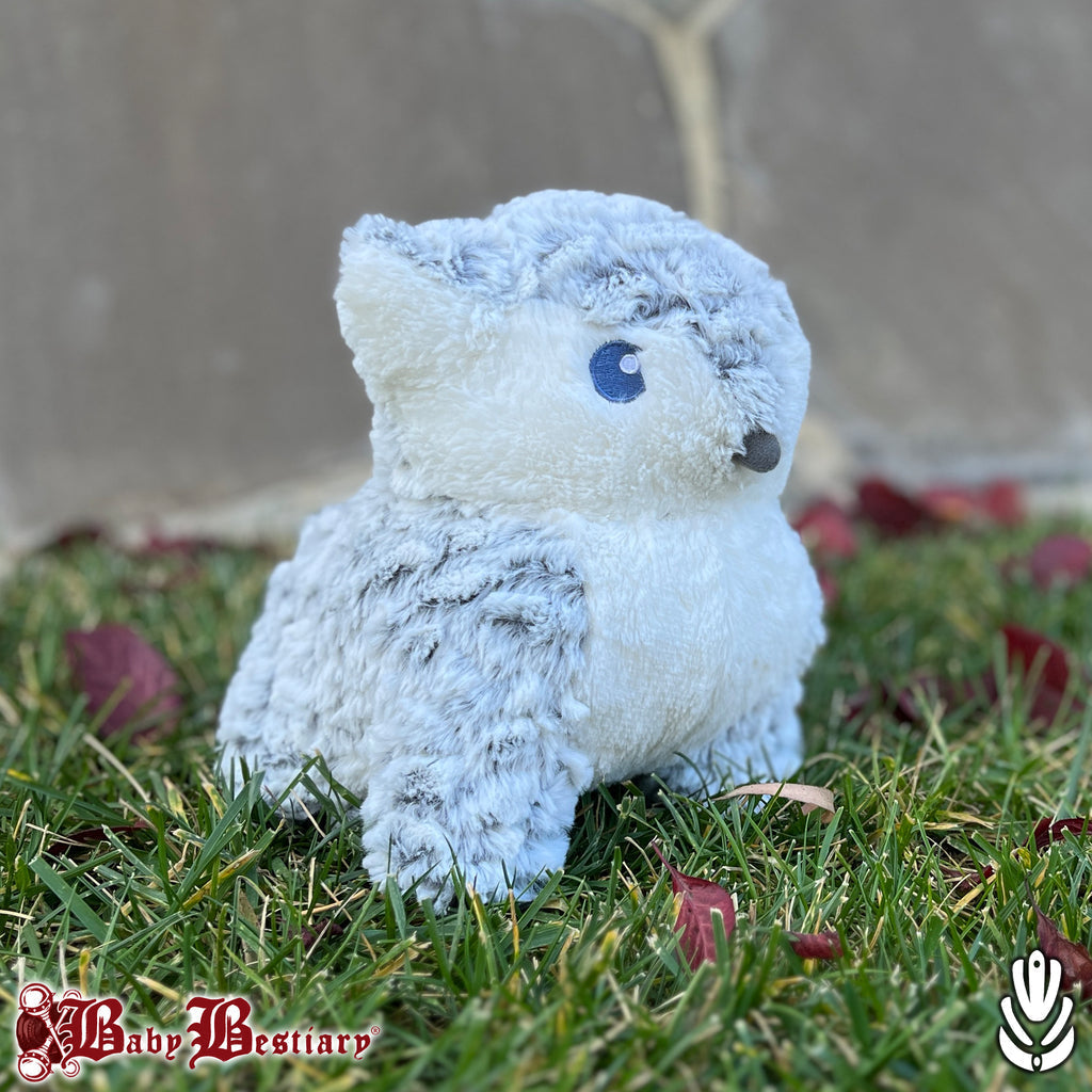 Baby Bestiary: Owlbear Plush - Snowy