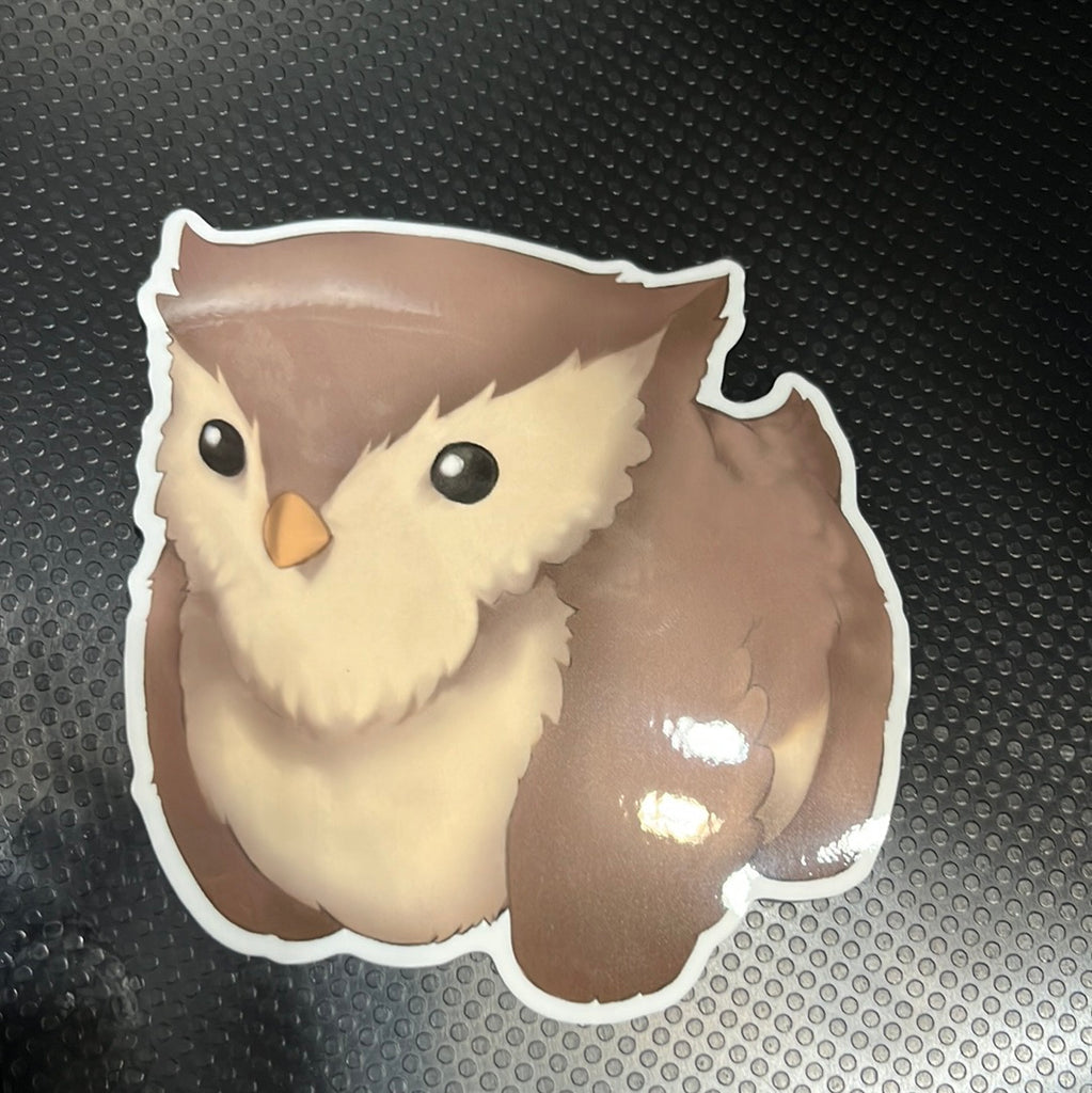 Metal Weave Games: Owlbear Plush Sticker