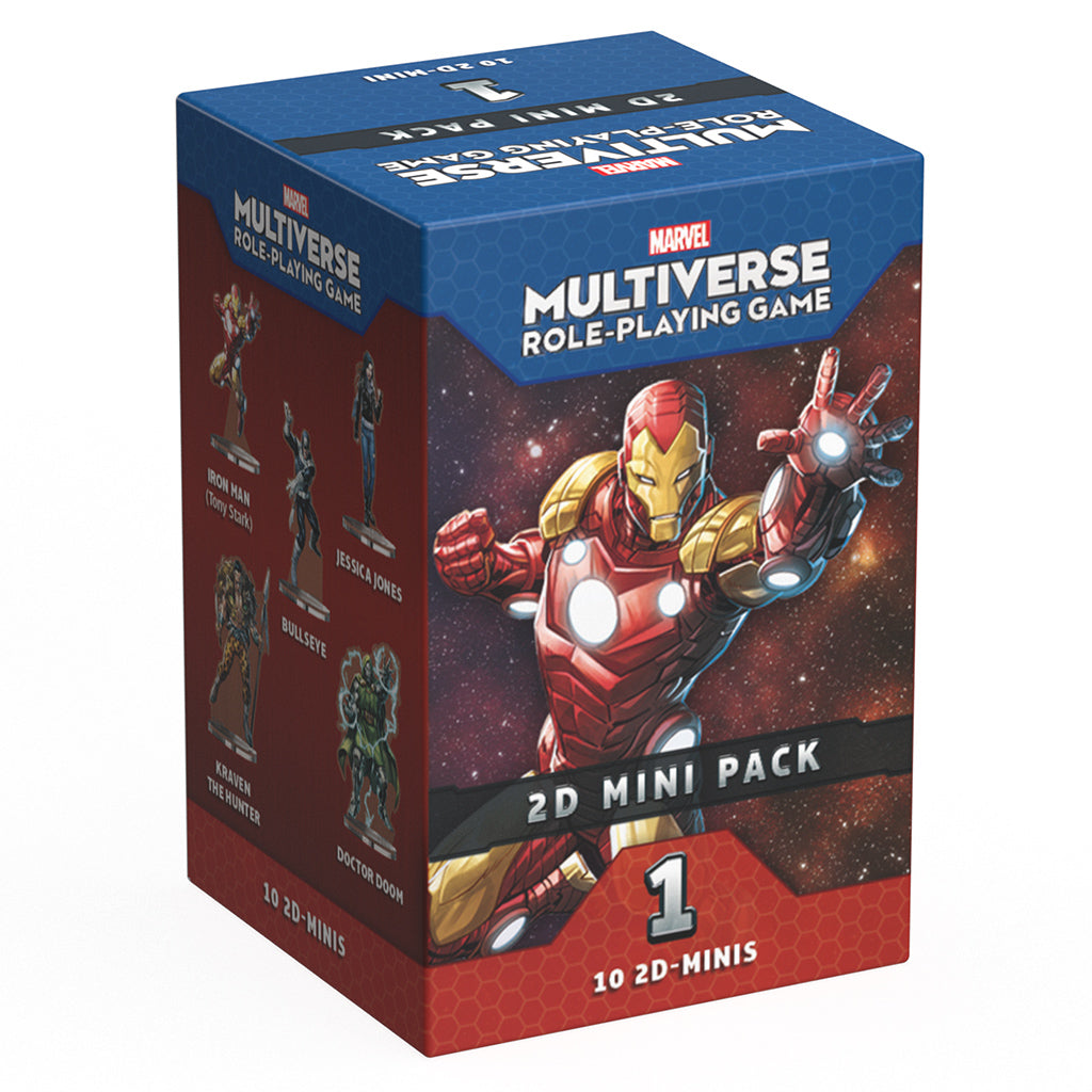 Marvel Multiverse RPG: 2D Mini Pack 1