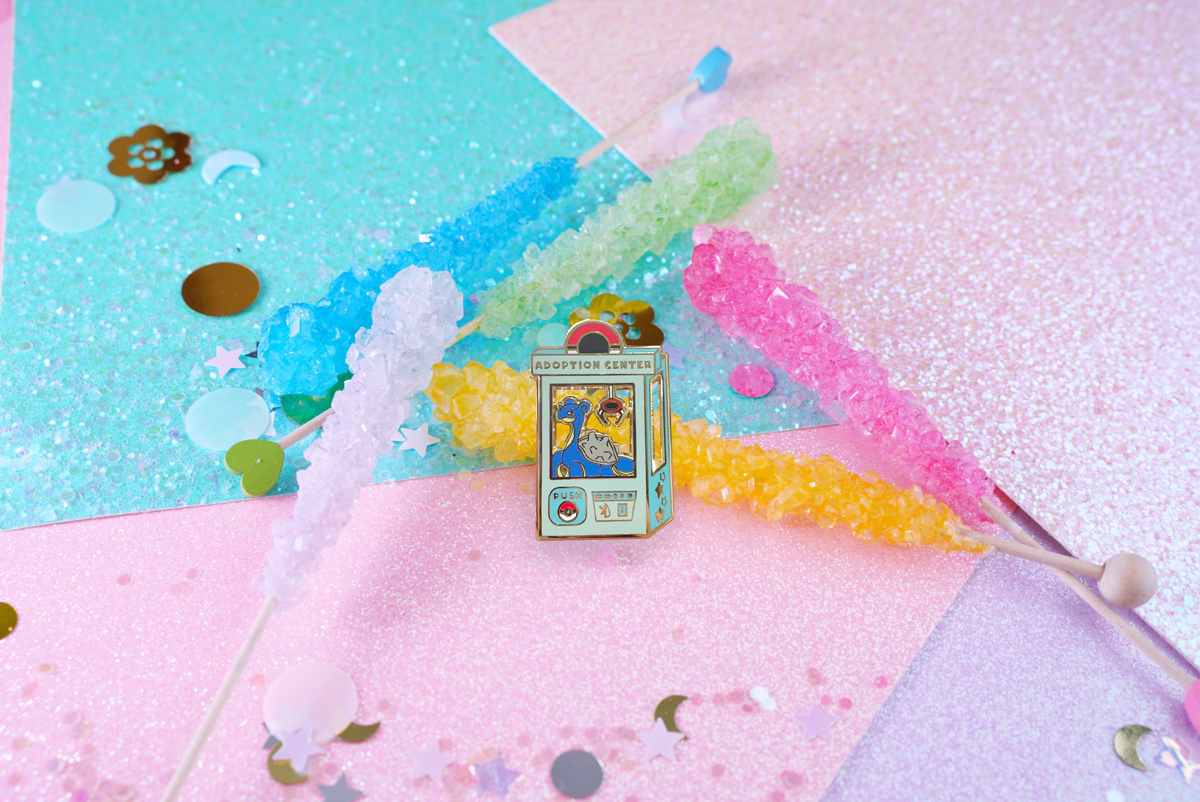 Pokemon: Lapras Adoption Center Enamel Pin