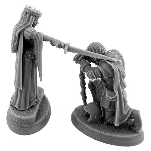 Dungeon Dwellers: The Oath - Queen and Knight Vignette