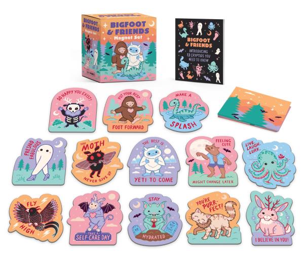 RP Minis: Bigfoot & Friends Magnet Set