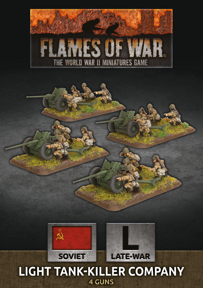 Flames of War: Soviet Light Tank-Killer Company (Late War)