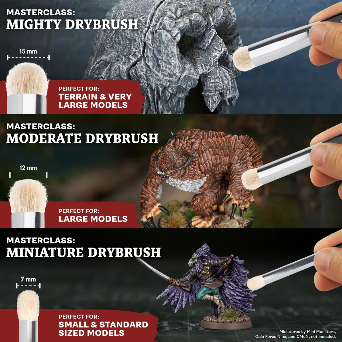 Army Painter Tools: Masterclass Drybrush Set