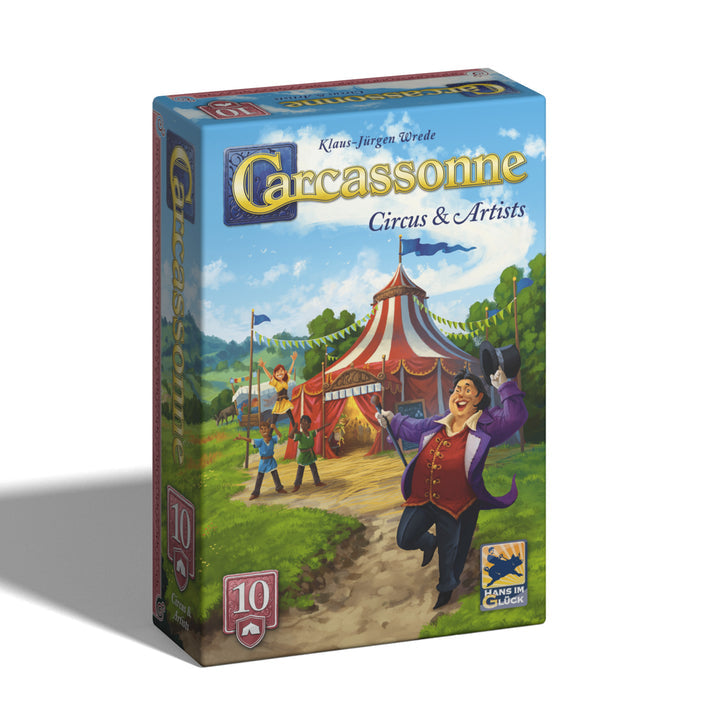 Carcassonne: Expansion 10 - Circus & Artists - 2025 Edition