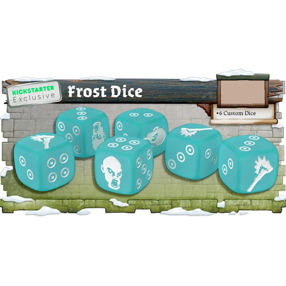 Zombicide: White Death Frost Dice - Kickstarter Exclusive